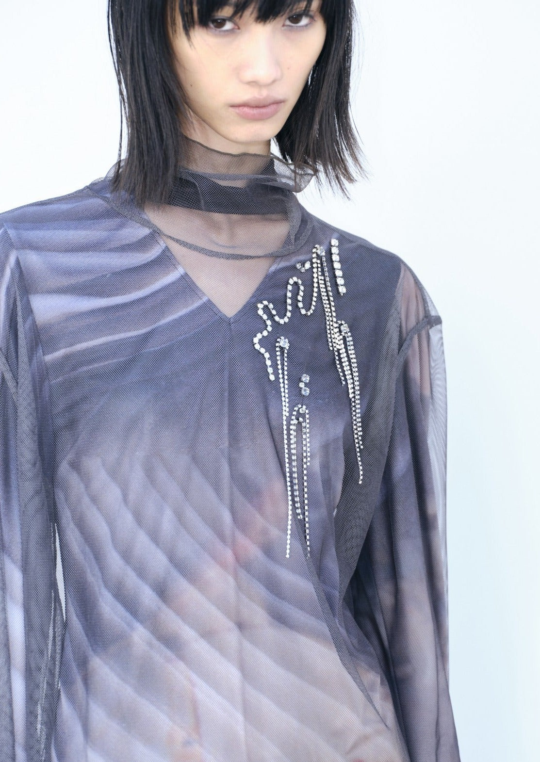RARE STONE PRINT BODYSUIT