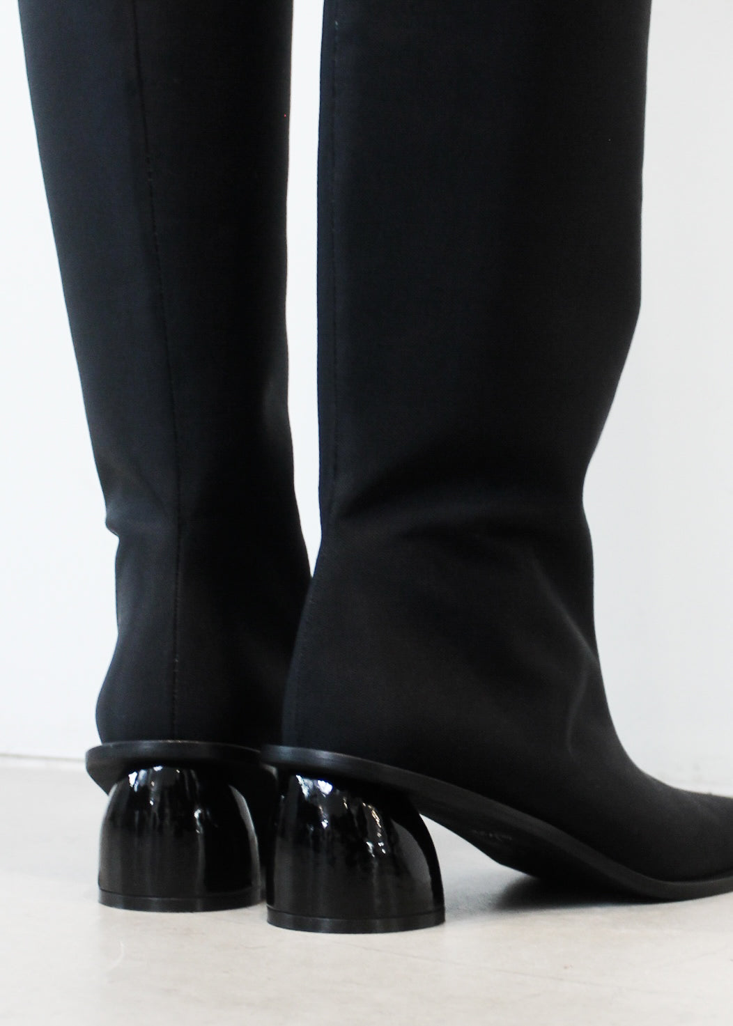 FABRIC LONG BOOTS