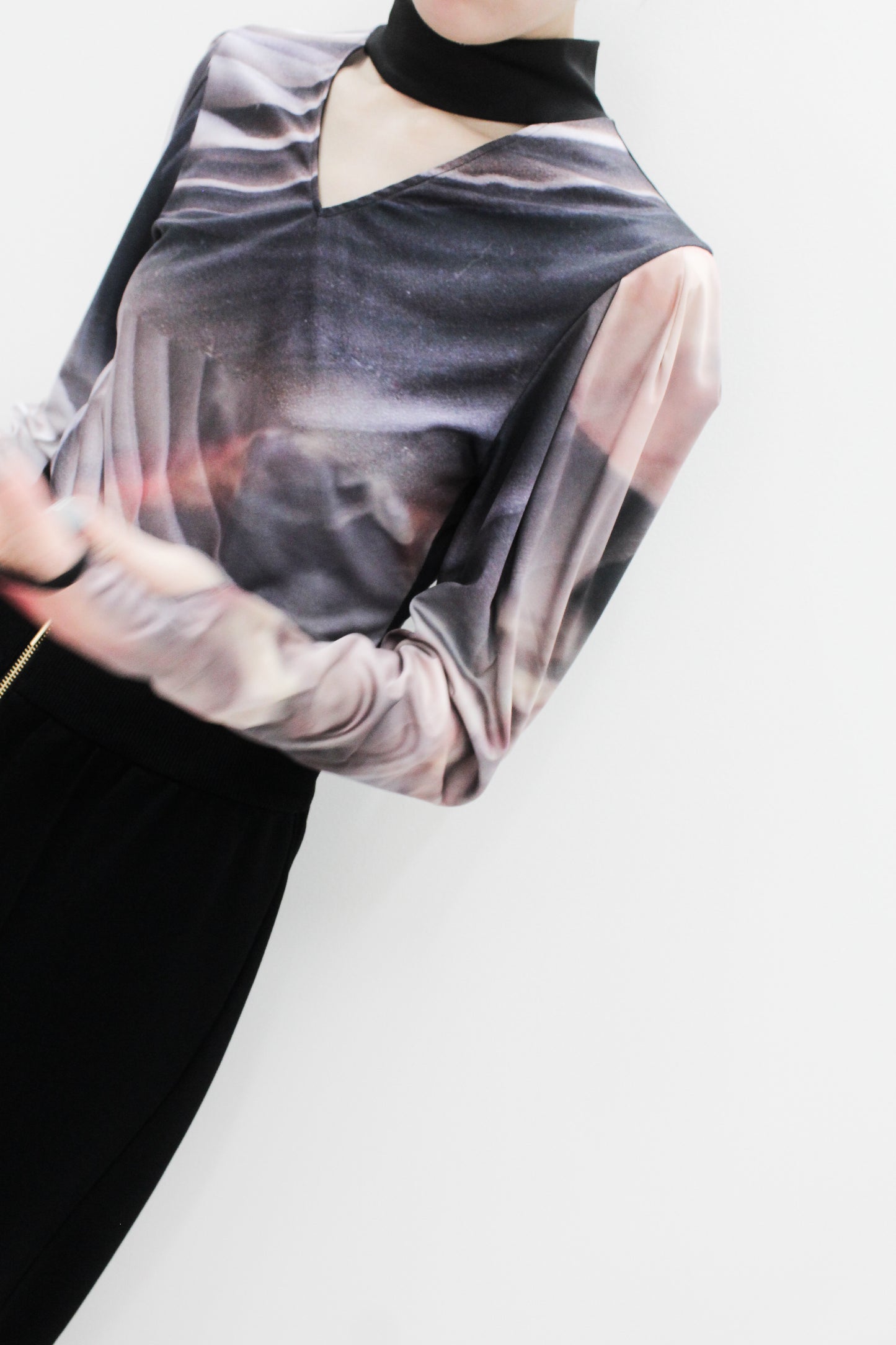 RARE STONE PRINT BODYSUIT