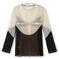 Switching sheer tops