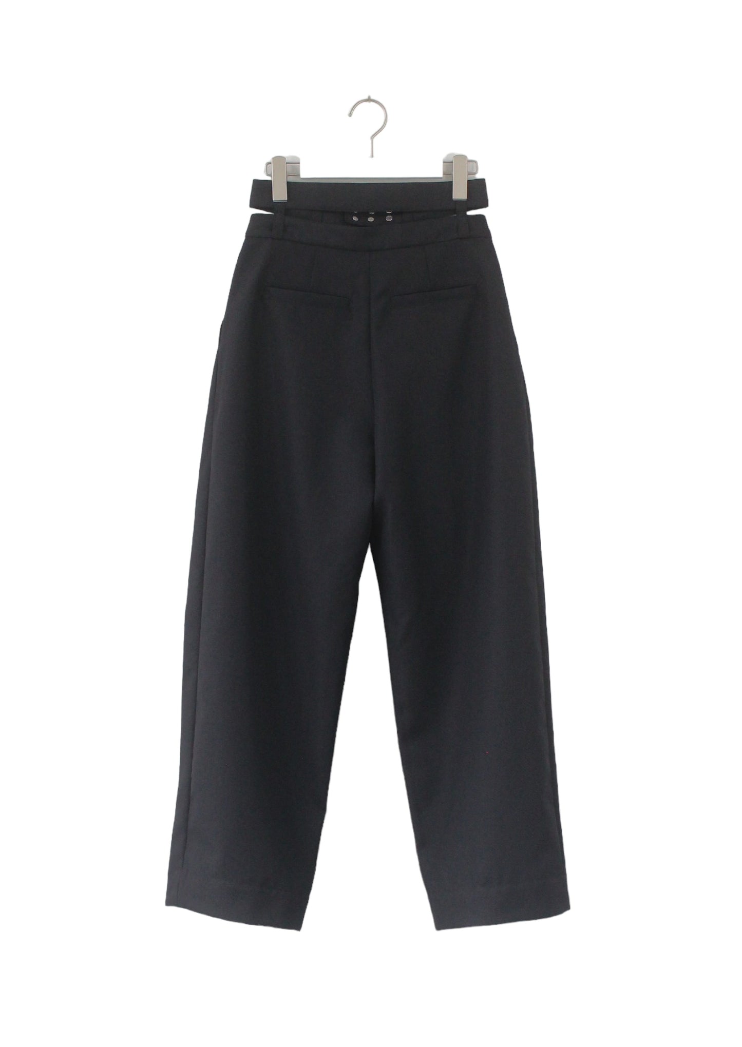 Double waist tapered pants