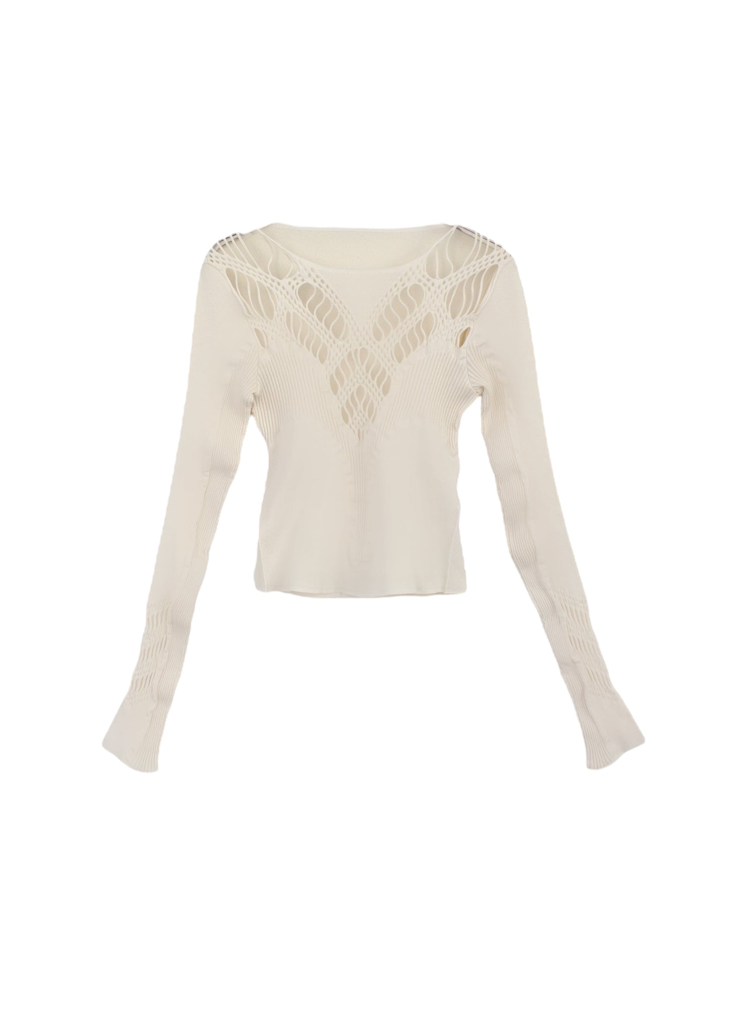 hole Lace knit pullover