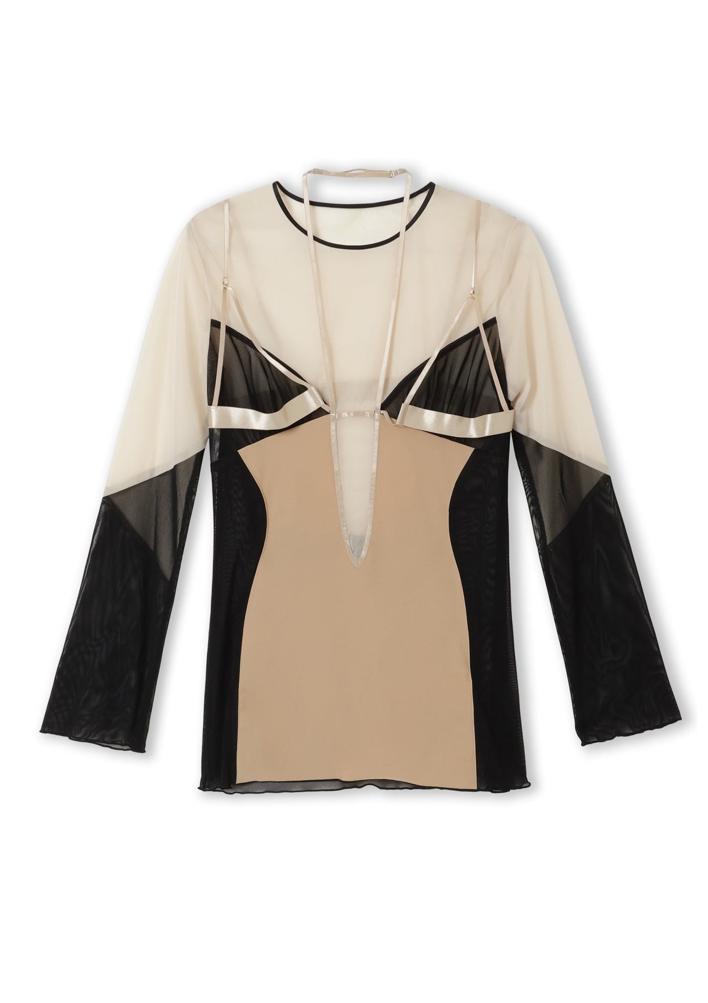 Switching sheer tops