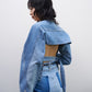 REMAKEDENIM BACKOPEN DENIMJACKET