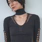 ＜EPI>Free cut neck top